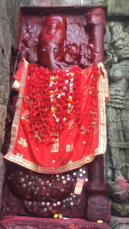 Spiritual ritual for peace and prosperity with incense and diya